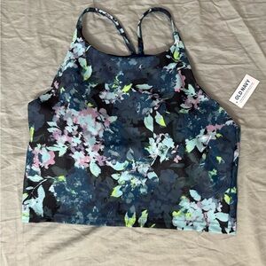 Old Navy Light Support PowerSoft Longline Sport Bra